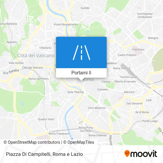 Mappa Piazza Di Campitelli