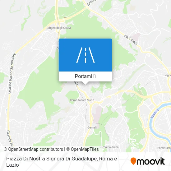 Mappa Piazza Di Nostra Signora Di Guadalupe