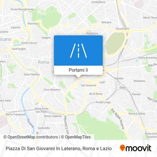 Mappa Piazza Di San Giovanni In Laterano