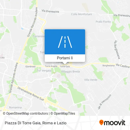 Mappa Piazza Di Torre Gaia