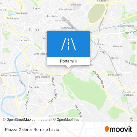 Mappa Piazza Galeria