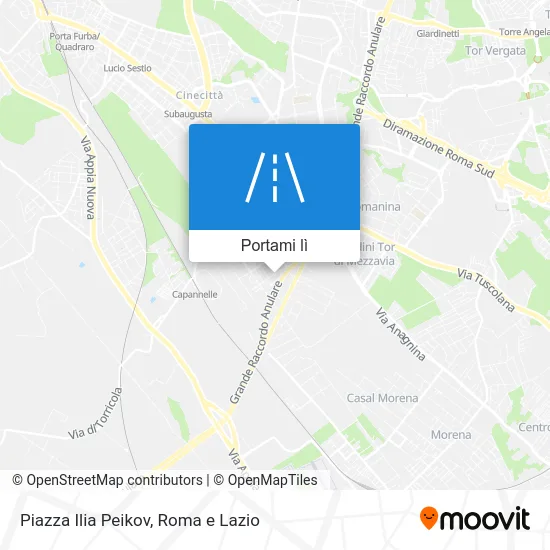 Mappa Piazza Ilia Peikov