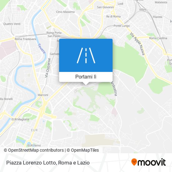Mappa Piazza Lorenzo Lotto