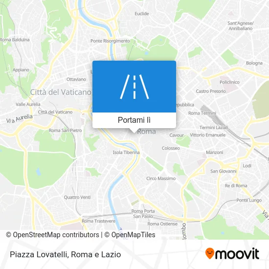 Mappa Piazza Lovatelli