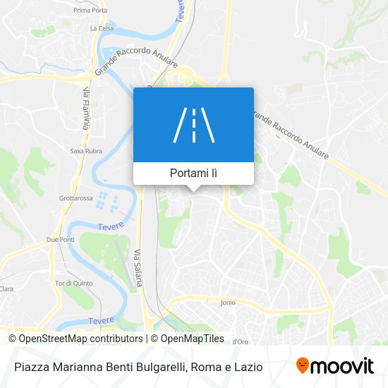 Mappa Piazza Marianna Benti Bulgarelli