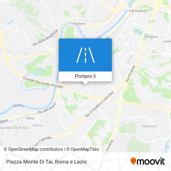 Mappa Piazza Monte Di Tai