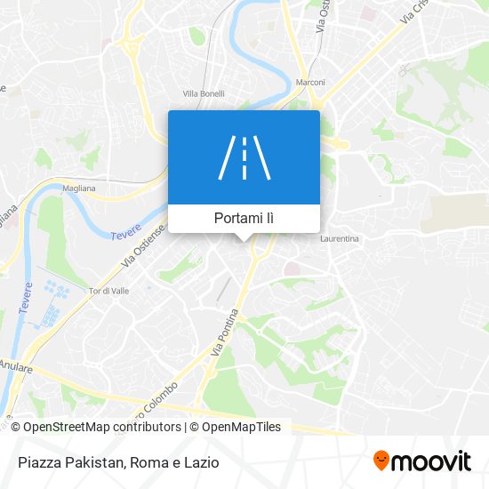 Mappa Piazza Pakistan