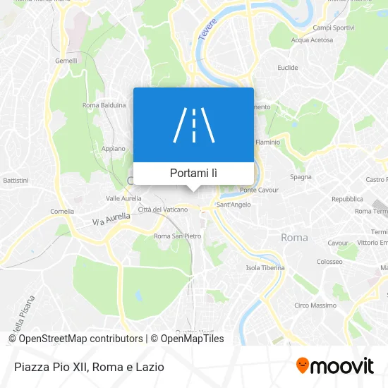 Mappa Piazza Pio XII