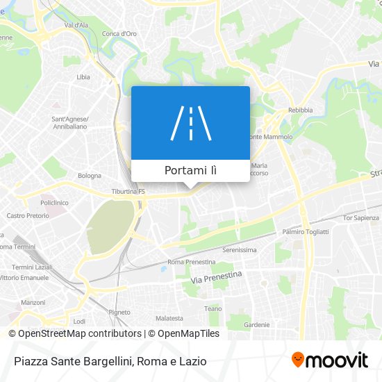 Mappa Piazza Sante Bargellini