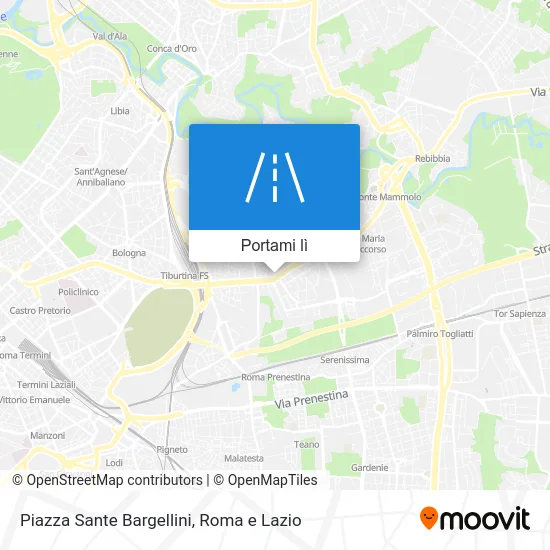 Mappa Piazza Sante Bargellini