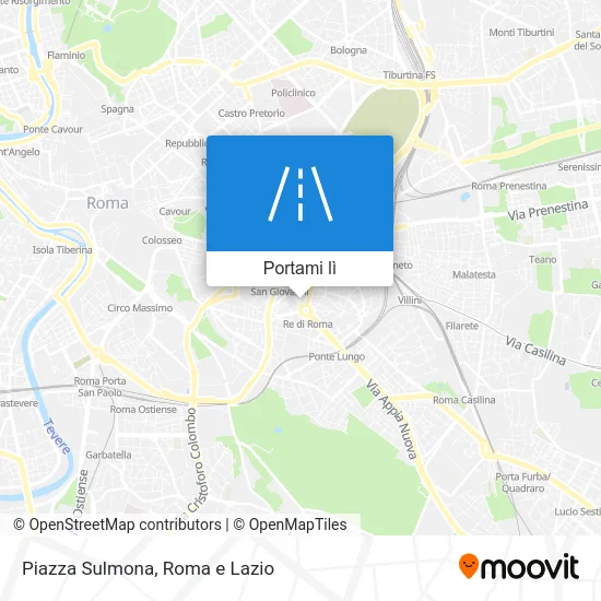 Mappa Piazza Sulmona