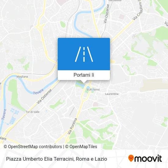 Mappa Piazza Umberto Elia Terracini