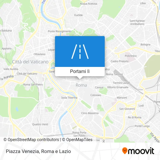 Mappa Piazza Venezia