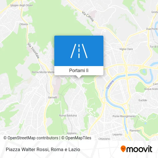 Mappa Piazza Walter Rossi