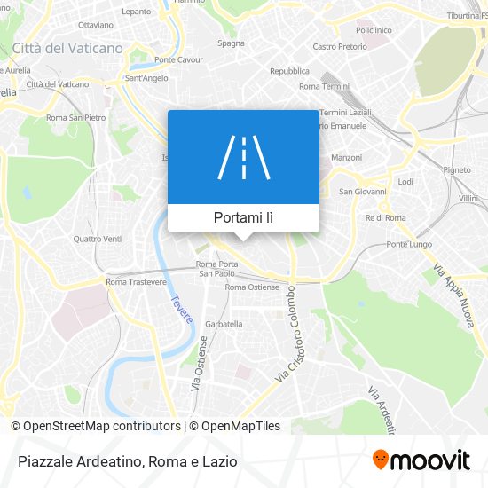 Mappa Piazzale Ardeatino