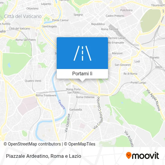 Mappa Piazzale Ardeatino