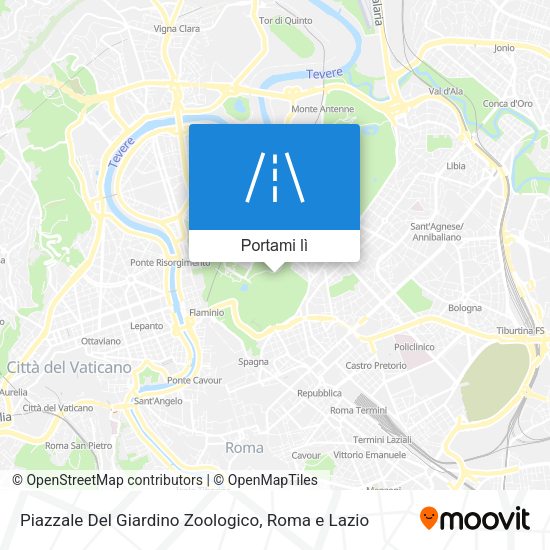 Mappa Piazzale Del Giardino Zoologico