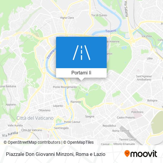 Mappa Piazzale Don Giovanni Minzoni