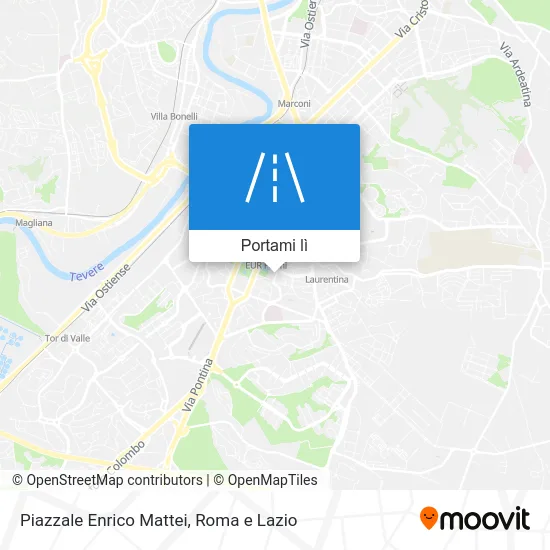 Mappa Piazzale Enrico Mattei