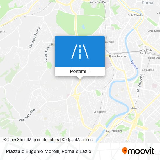 Mappa Piazzale Eugenio Morelli