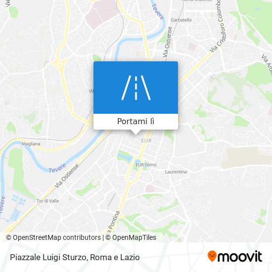 Mappa Piazzale Luigi Sturzo