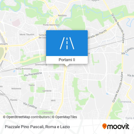 Mappa Piazzale Pino Pascali