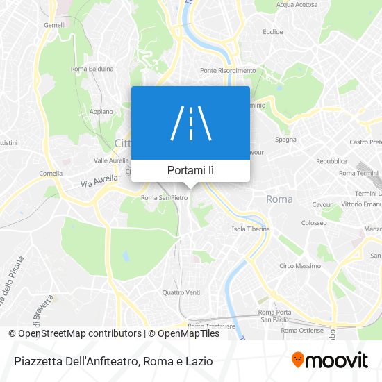 Mappa Piazzetta Dell'Anfiteatro