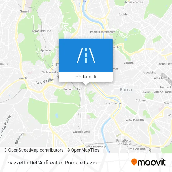 Mappa Piazzetta Dell'Anfiteatro