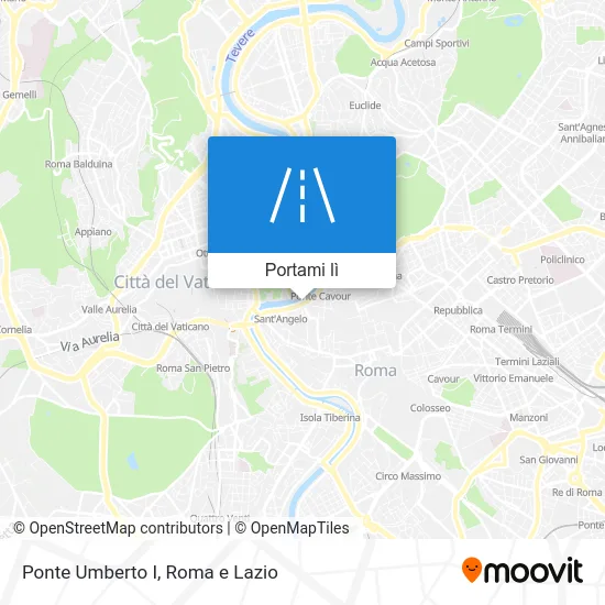 Mappa Ponte Umberto I