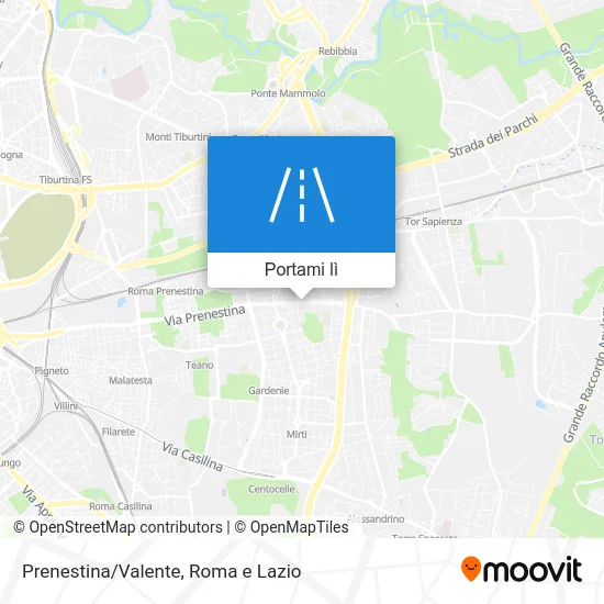 Mappa Prenestina/Valente