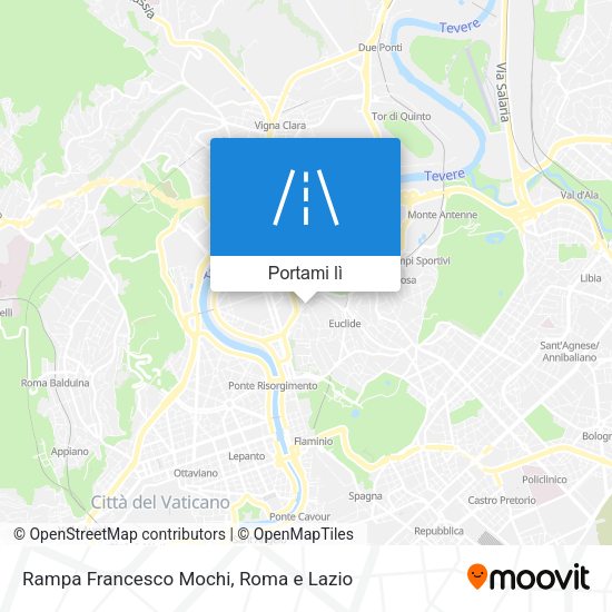 Mappa Rampa Francesco Mochi