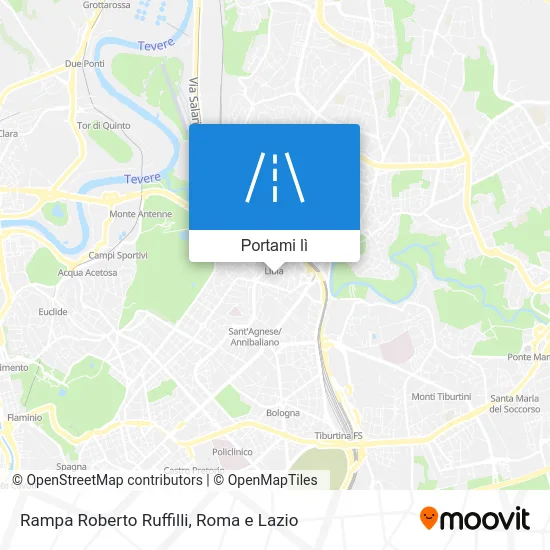 Mappa Rampa Roberto Ruffilli