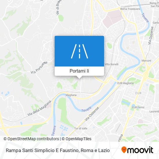 Mappa Rampa Santi Simplicio E Faustino