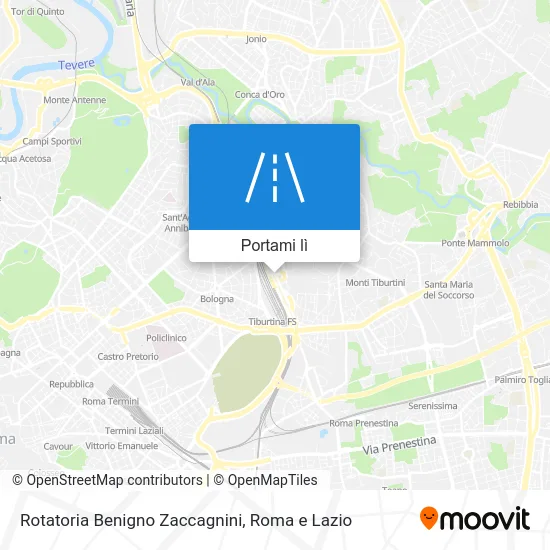 Mappa Rotatoria Benigno Zaccagnini