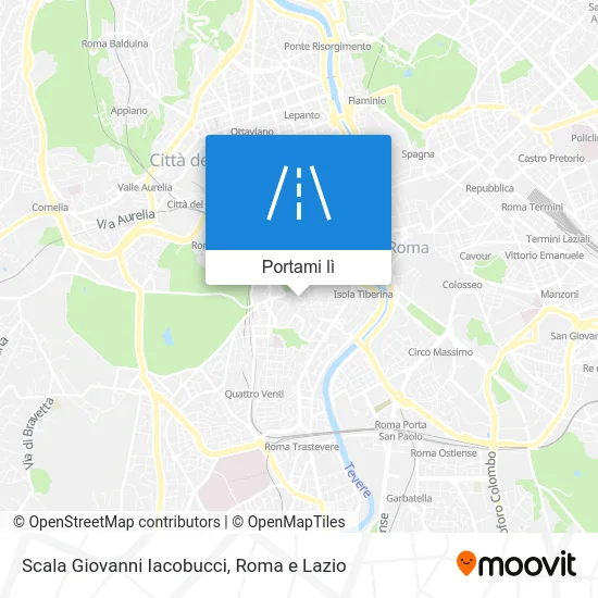 Mappa Scala Giovanni Iacobucci