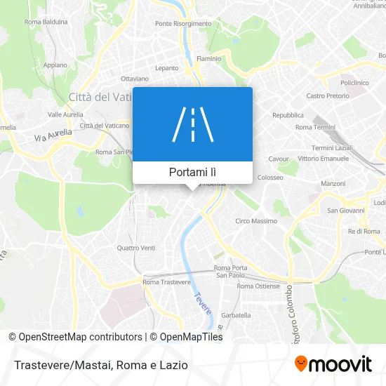 Mappa Trastevere/Mastai