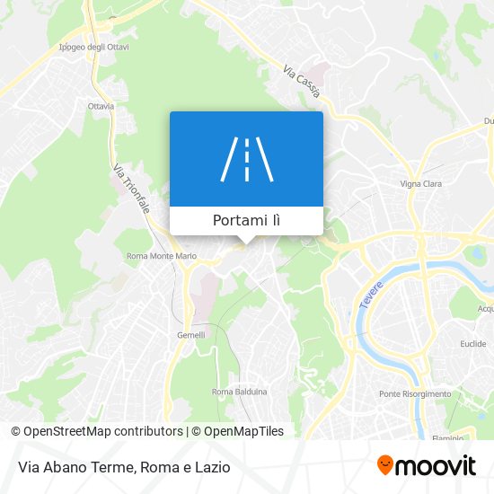 Mappa Via Abano Terme