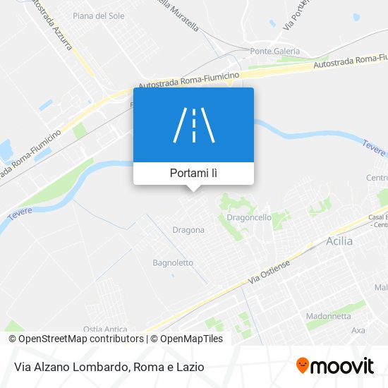 Mappa Via Alzano Lombardo