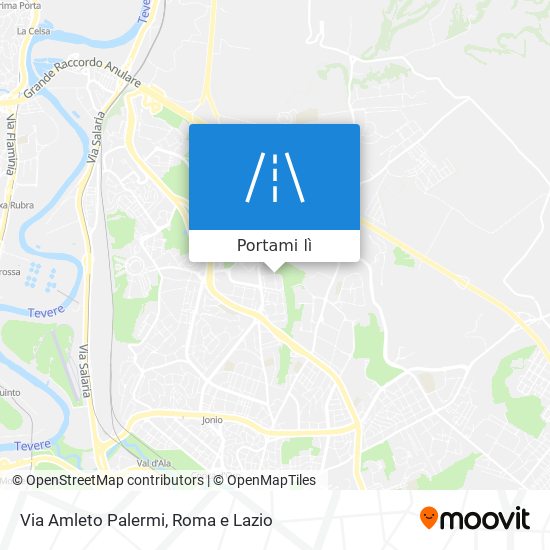 Mappa Via Amleto Palermi