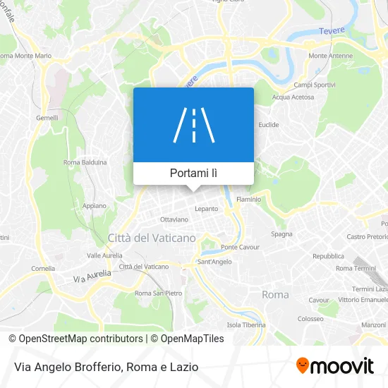 Mappa Via Angelo Brofferio