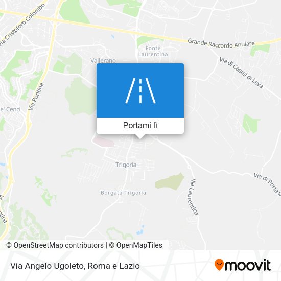Mappa Via Angelo Ugoleto