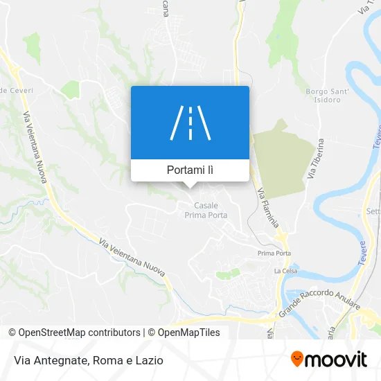 Mappa Via Antegnate