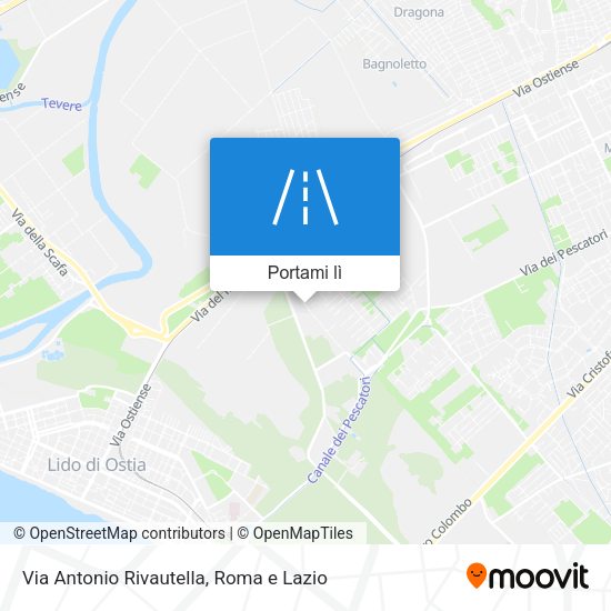 Mappa Via Antonio Rivautella