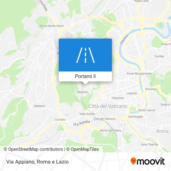 Mappa Via Appiano