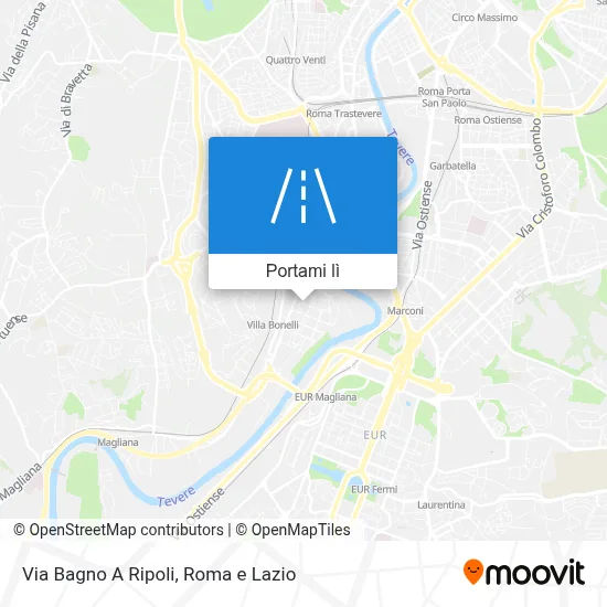 Mappa Via Bagno A Ripoli