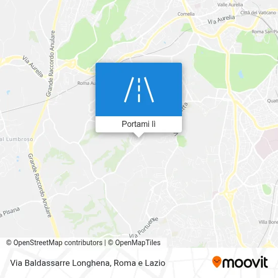 Mappa Via Baldassarre Longhena