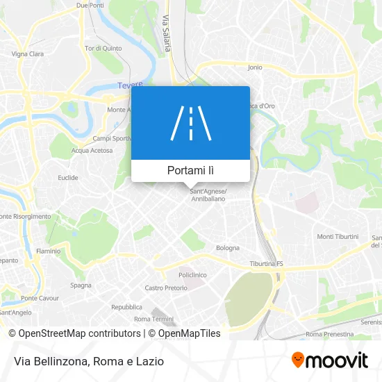 Mappa Via Bellinzona