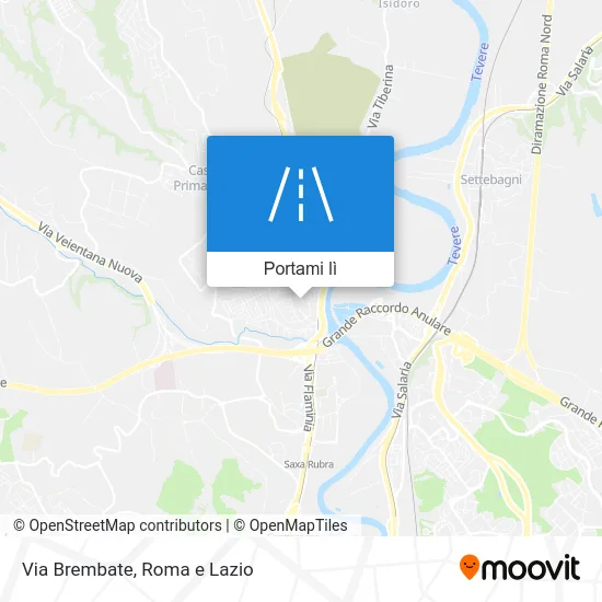 Mappa Via Brembate