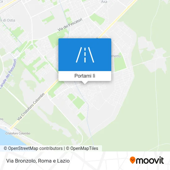 Mappa Via Bronzolo