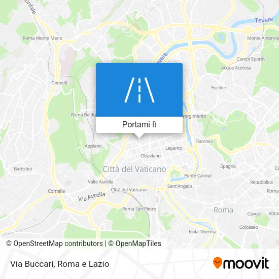 Mappa Via Buccari